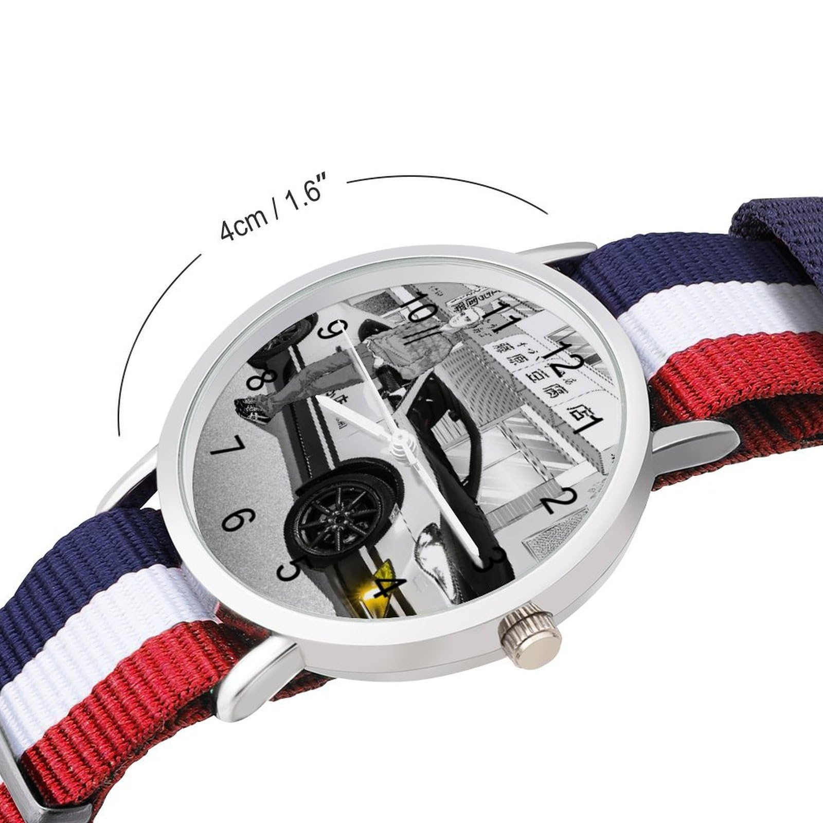 Amazon.co.jp: 腕時計 頭文字d イニシャル D Ae86 うで時計 ビジネス